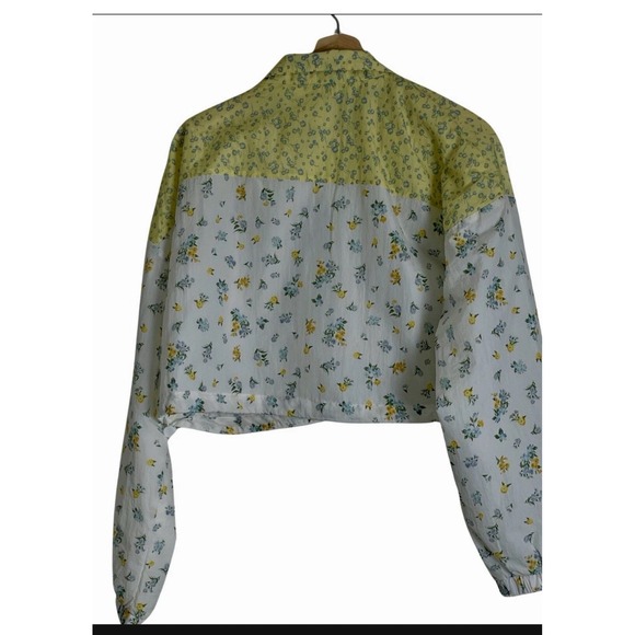 Floral Windbreaker +‎ Shorts Set Size M | Y2K Cottagecore Matching Set - Picture 3 of 5